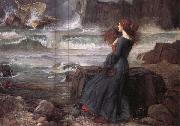 John William Waterhouse Miranda-The Tempest oil painting